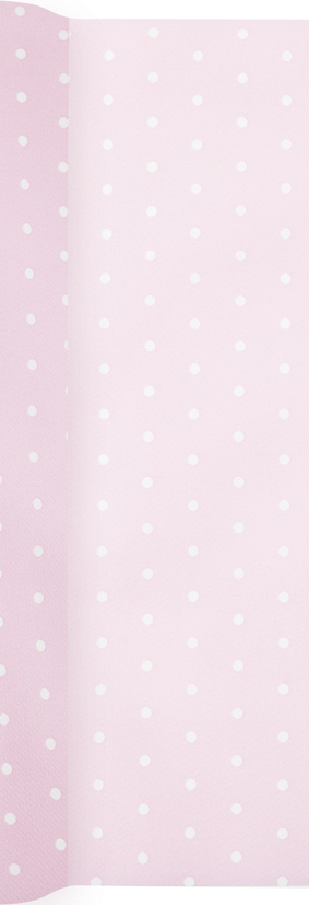 Tischlaeufer mini dots rose