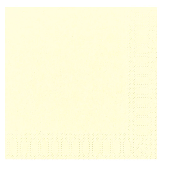 Cocktail-Tissue-Serviette cream