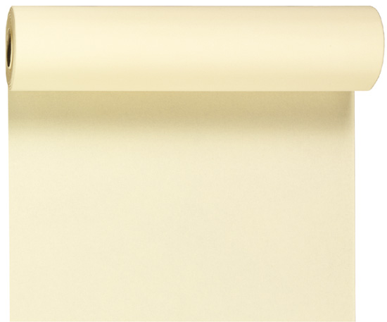 Tischlaeufer, 24m, cream uni