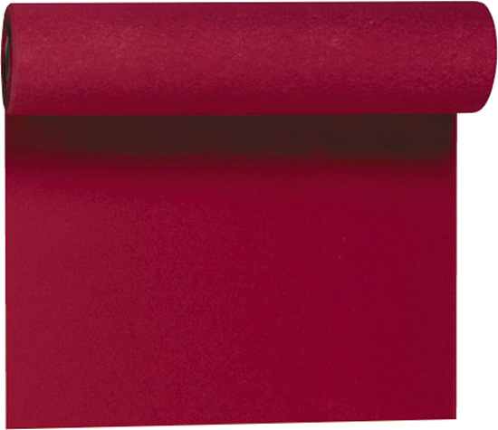 Tischlufer bordeaux uni