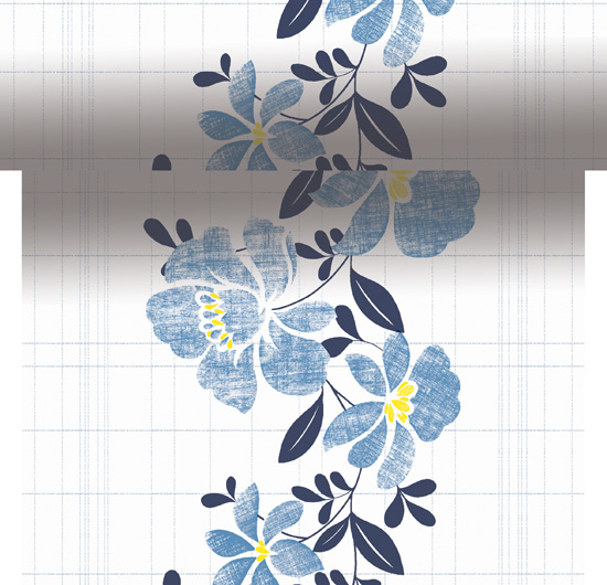 Tischlaeufer florena blue
