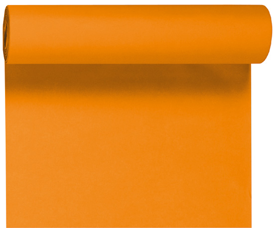 Tischlaeufer orange uni