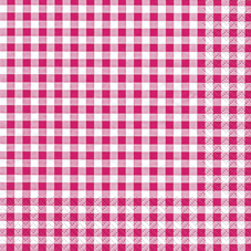 Tissue-Servietten Karo berry