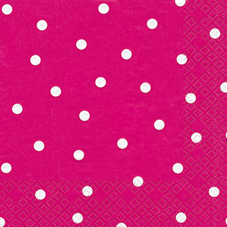Tissue-Servietten Punkte berry