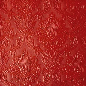 Geprgte Papierservietten moire red